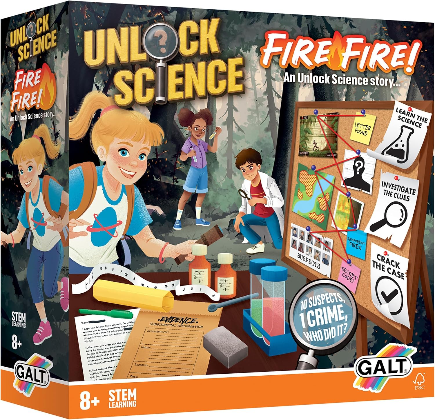 Galt Unlock Science STEAM Learning Fire