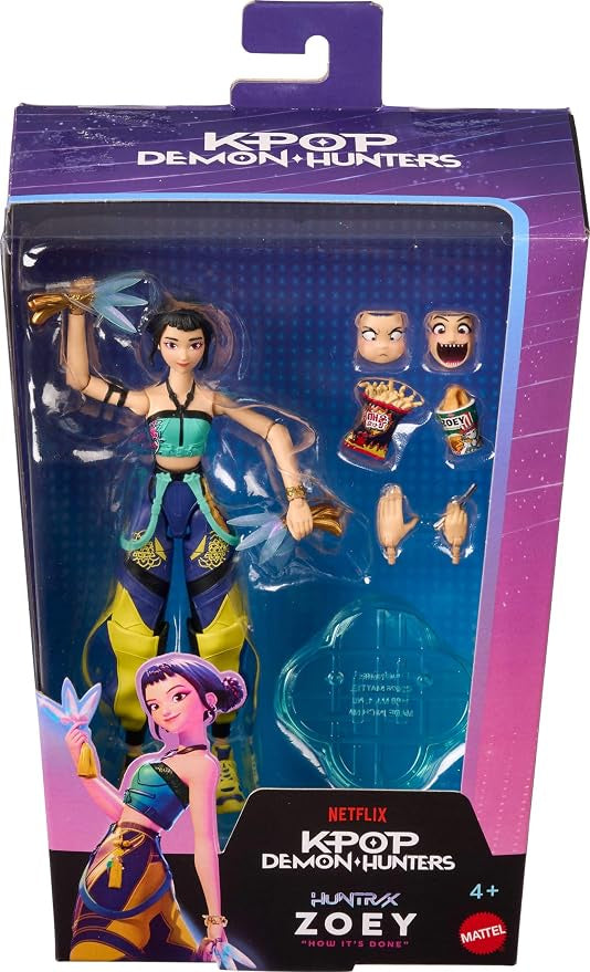 Netflix K Pop Demon Hunters Action Figure How's It Done HUNTER/X Zoey