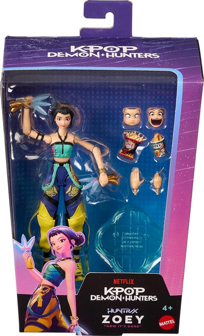 Netflix K Pop Demon Hunters Action Figure How's It Done HUNTER/X Zoey