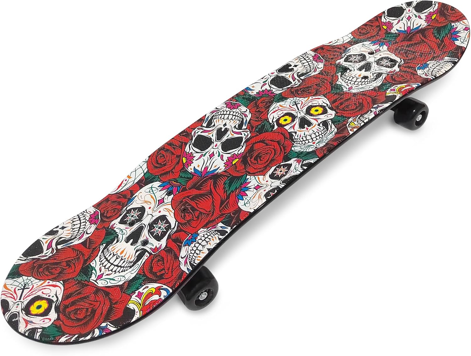 Skateboard 31" Plastic Skull Design