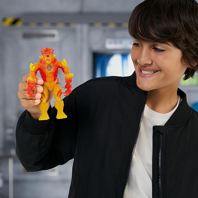 Mr Beast Lab Mutators Mutation Chamber Action Figure Fire Panther