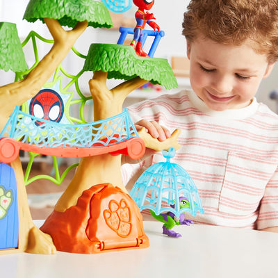 SpiderMan Spidey And His Amazing Friends Dino Webs Treehouse