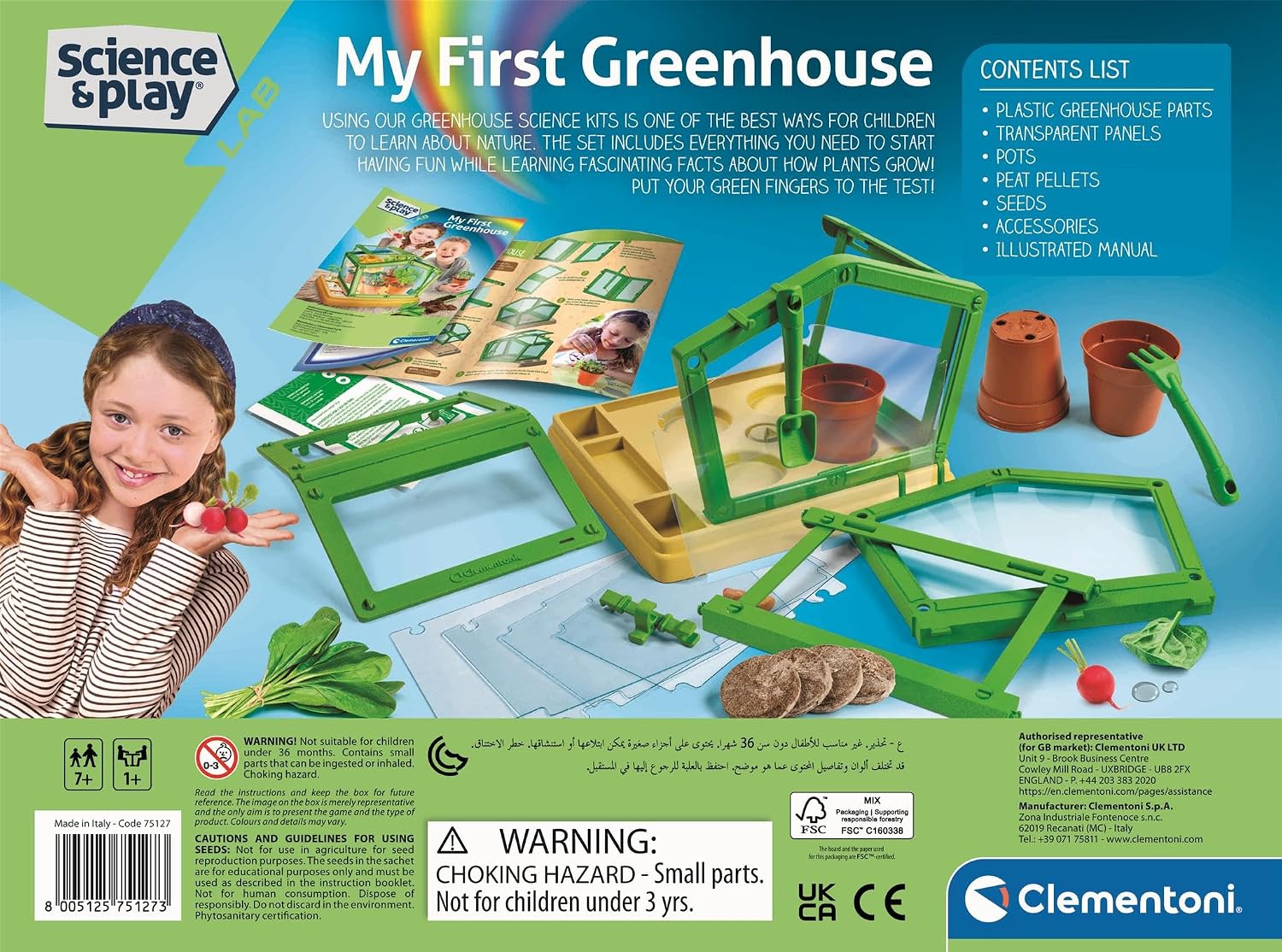 Science And Play My First Greenhouse Playset