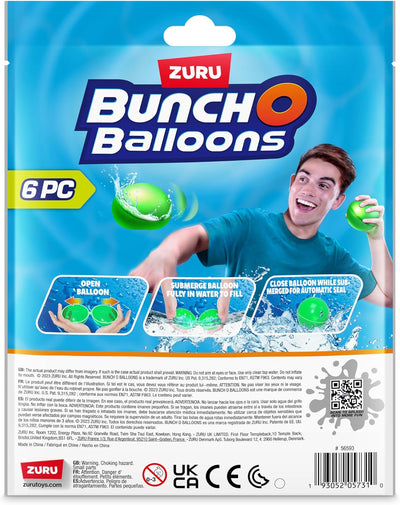 Bunch O Balloons Reusable Water Balloons 6 Pack