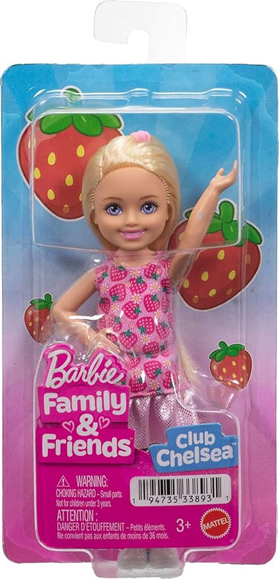 Barbie Chelsea Doll Strawberry Dress
