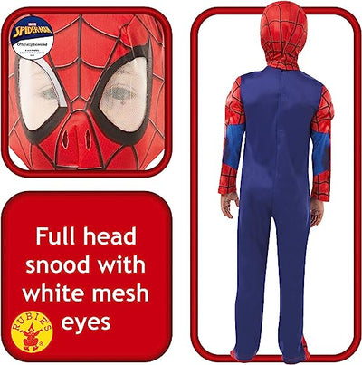 SpiderMan Deluxe Costume 7-8 Years Large