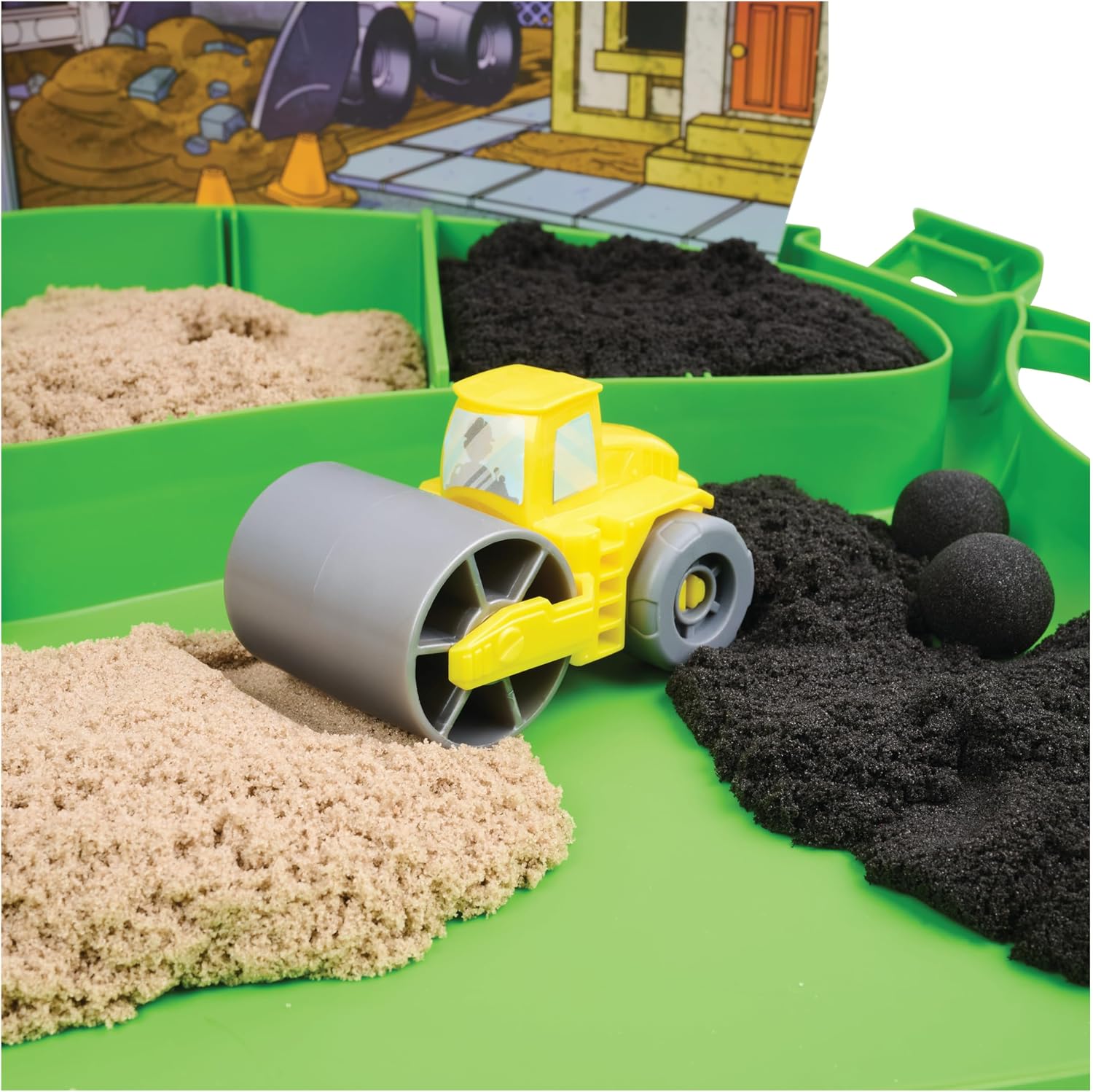 Kinetic Sand Construction Zone Playtset