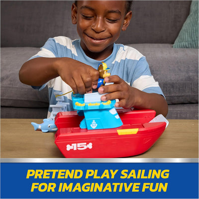 Paw Patrol Sea Patroller Vehicle With Chase Figure