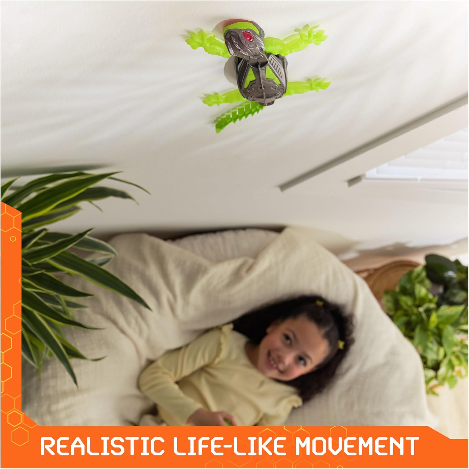 HEXBUG HEXBOT Remote Control Wall Crawler Gecko