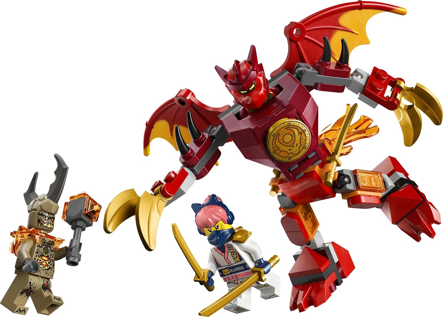 Lego Ninjago 71851 Kai's Dragon Mech Battle Pack