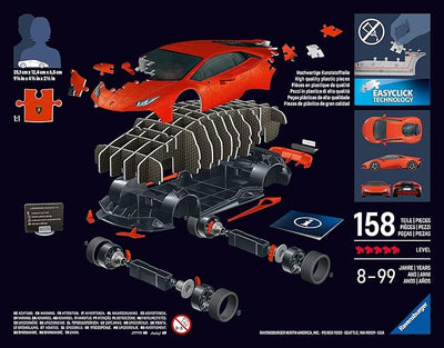 Ravensburger Iconics 3D Jigsaw Puzzle Lamborghini Huracan EVO
