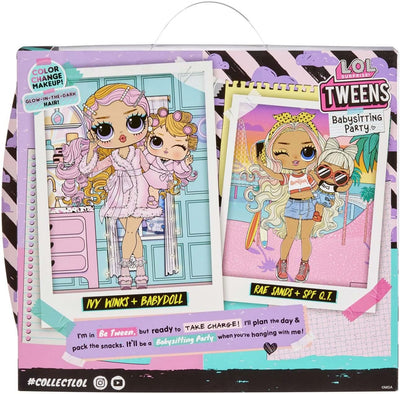 LOL Surprise! Tweens Babysitting Party Doll Ivy Winks And Babydoll