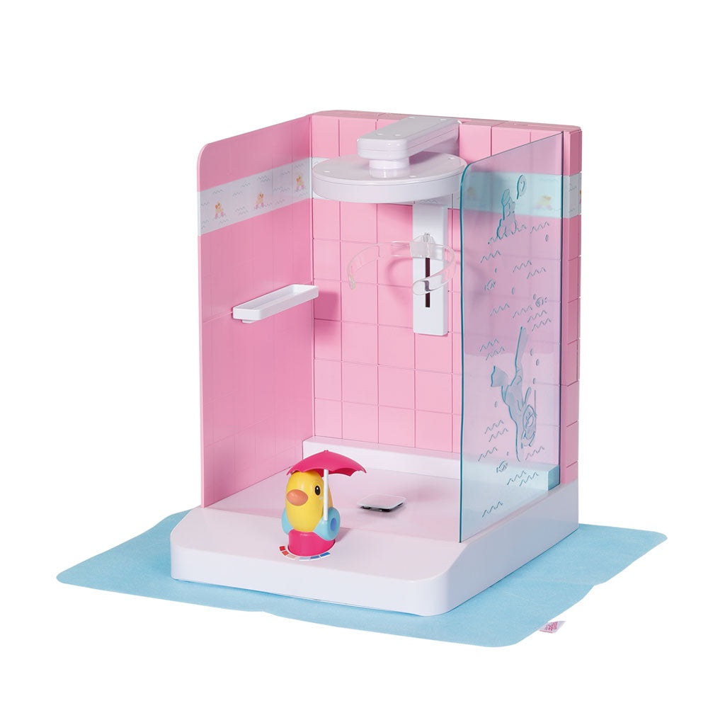 Baby Born Walk In Shower Playset With Real Water