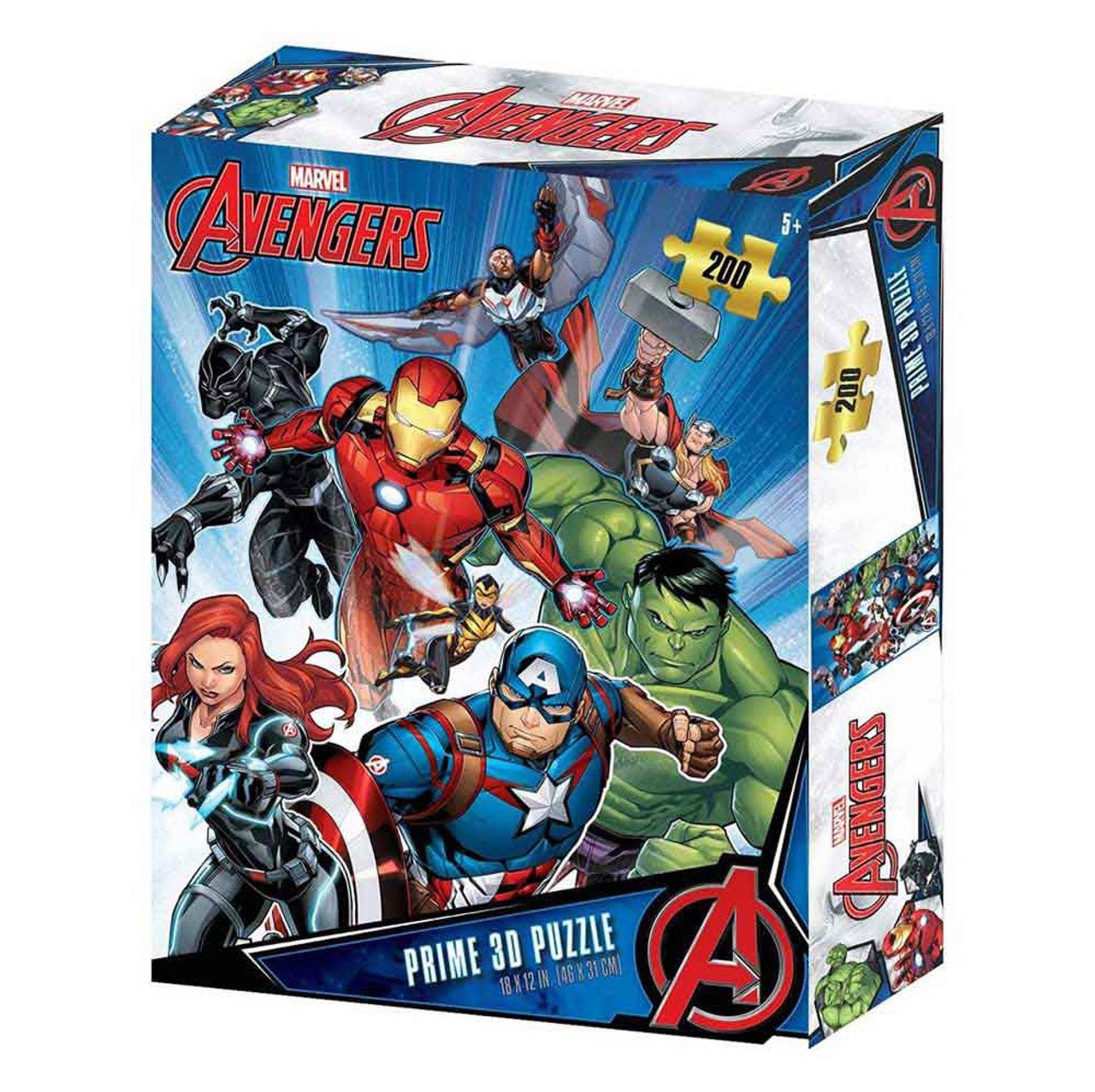 Marvel Avengers Prime 3D Jigsaw Puzzle 200pc