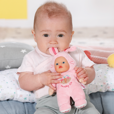 Baby Born Cutie For Babies Doll / Soft Toy 18cm Pink