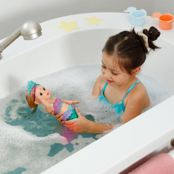 Baby Born Mermaid Doll With Light Up Tail 43cm