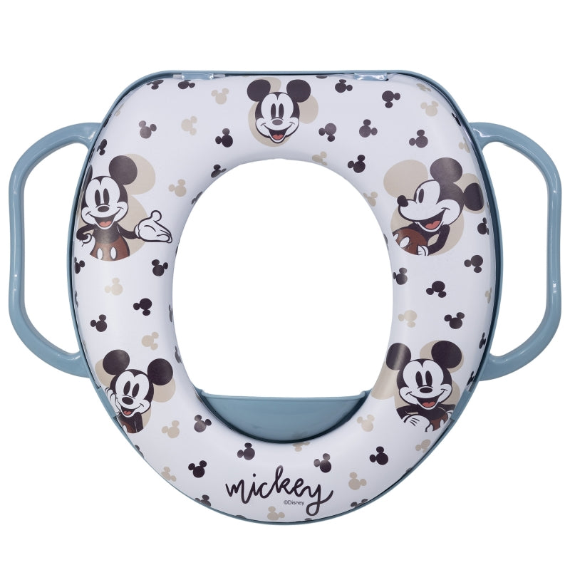Mickey Mouse Baby Soft Potty Toilet Training Seat With Handles