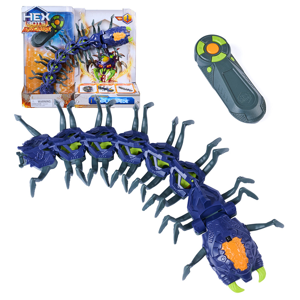 HEXBUG Hexbot Explodapede Remote Control Centipede