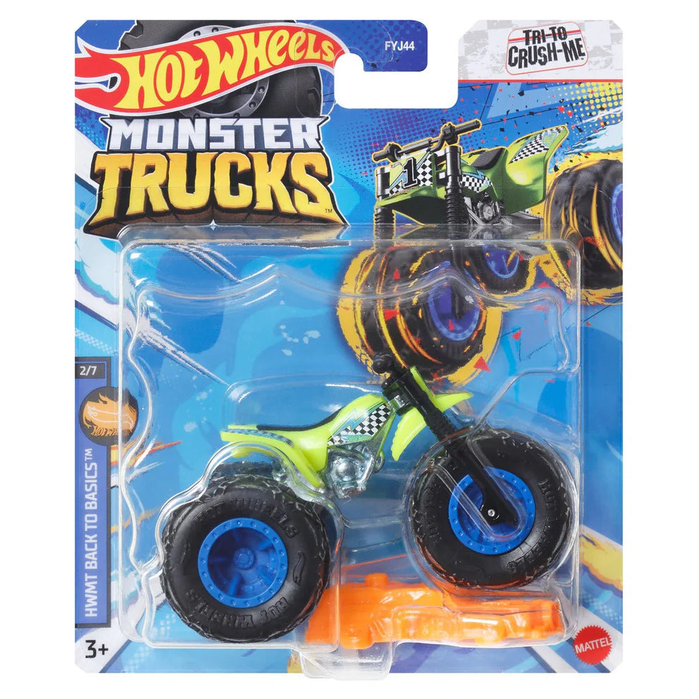 Hot Wheels Monster Trucks 1:64 Tri To Crush Me