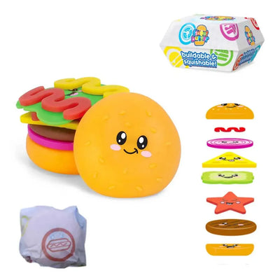 Squishy Fidget Burger Toy
