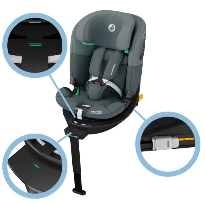 Maxi Cosi Emerald 360s Tonal Graphite Car Seat