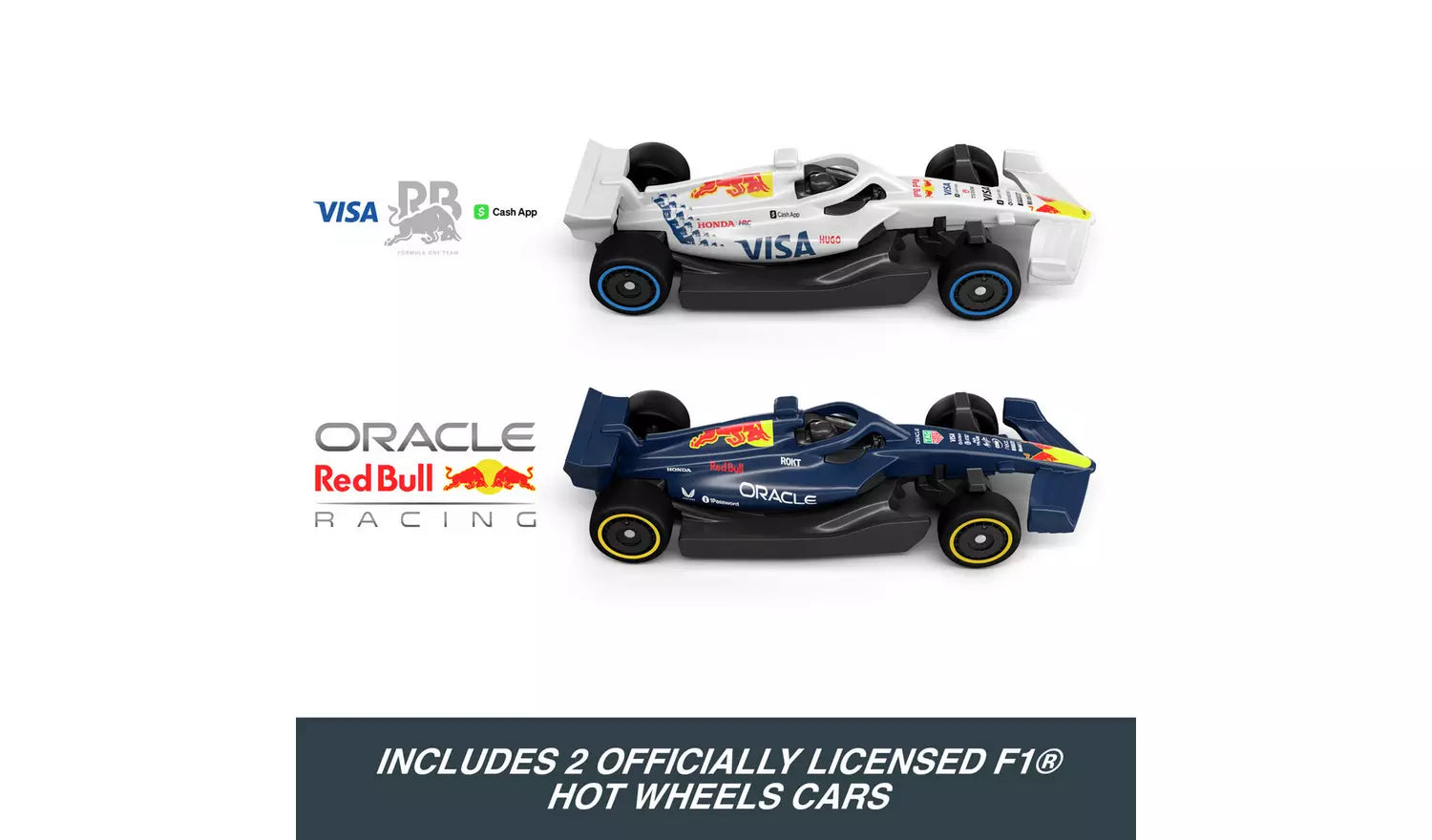 Hot Wheels Formula 1 Grid Start Track Set Red Bull / Visa