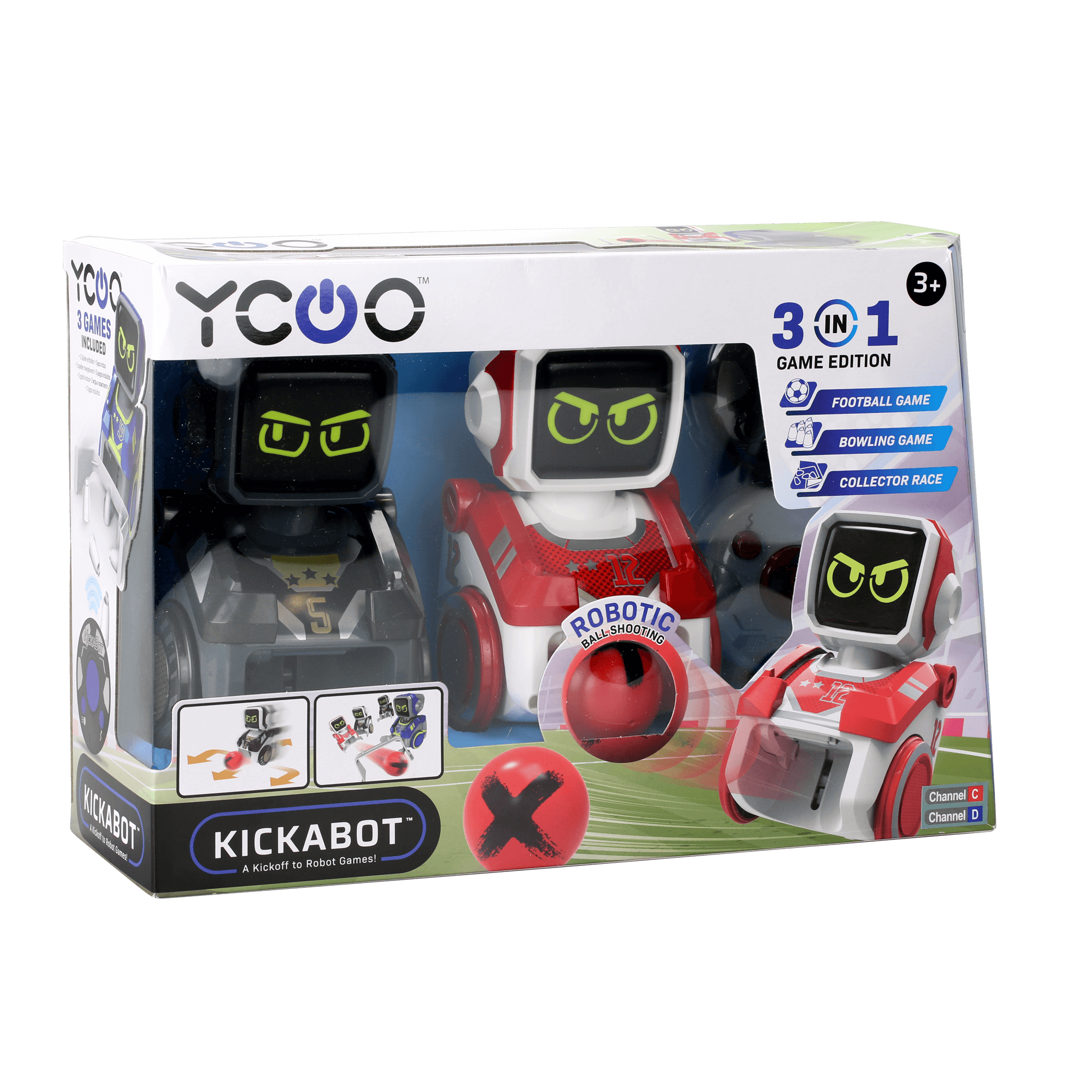 Kickabot Robot Games Twin Pack