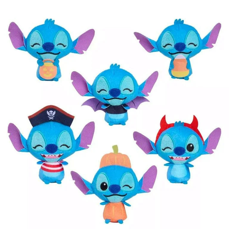 Disney Stitch Halloween Clip On Soft Toy Capsule Assorted