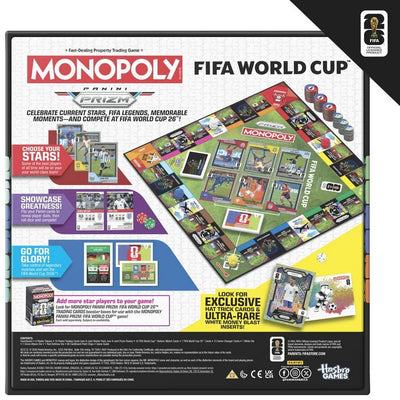 Monopoly Panini Prizm FIFA World Cup Edition Board Game
