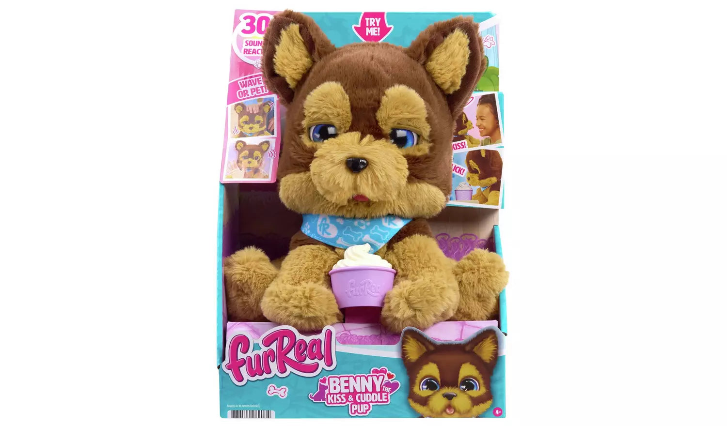 FurReal Benny Kiss And Cuddle Pup