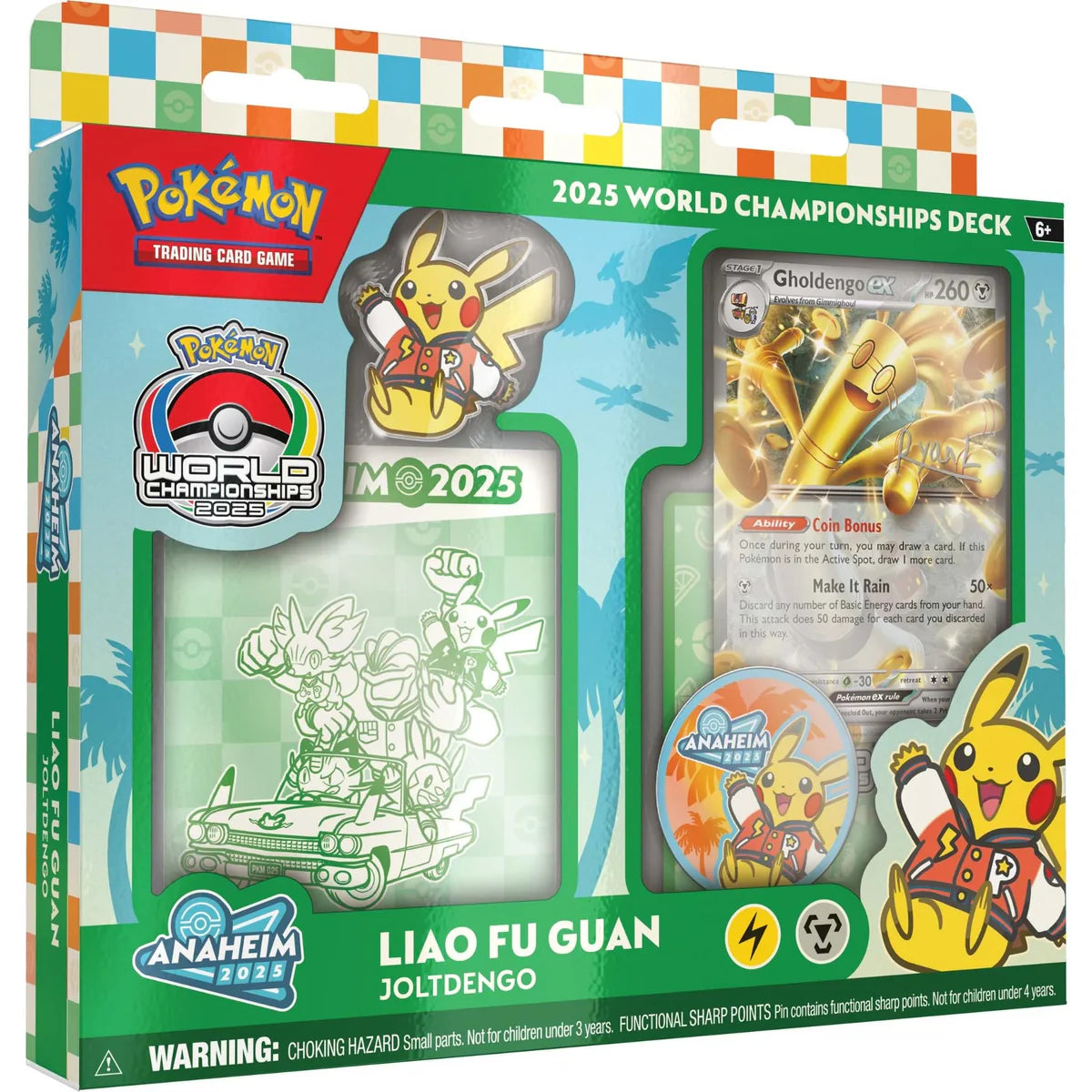 Pokemon TCG 2025 World Championship Deck Assorted