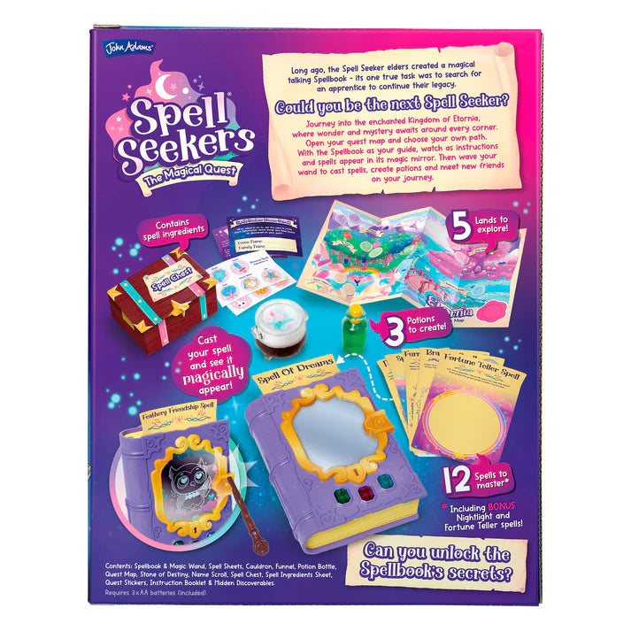 Spell Seekers The Magical Quest Interactive Spellbook