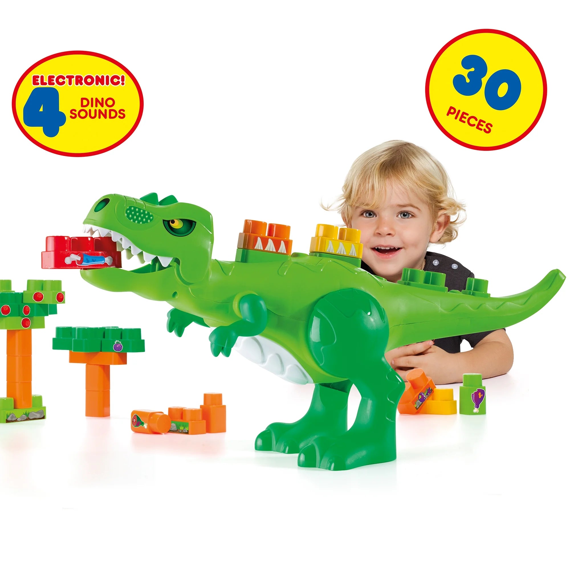 Molto Dino Blocks 30pc Building Blocks Playset