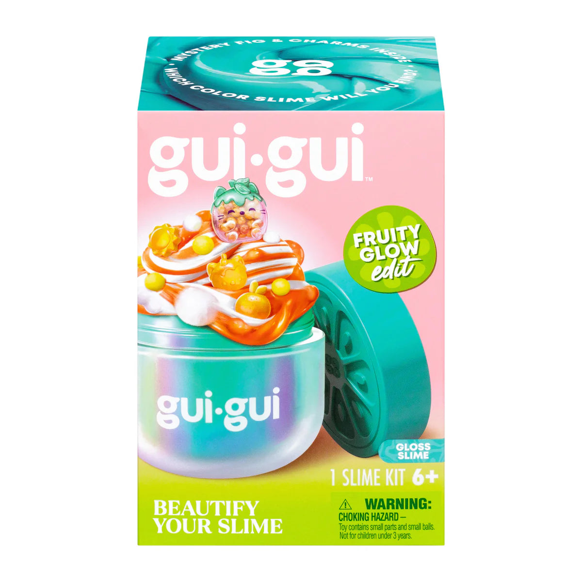 Gui Gui Beautify Your Slime Fruity Glow Assorted Colours