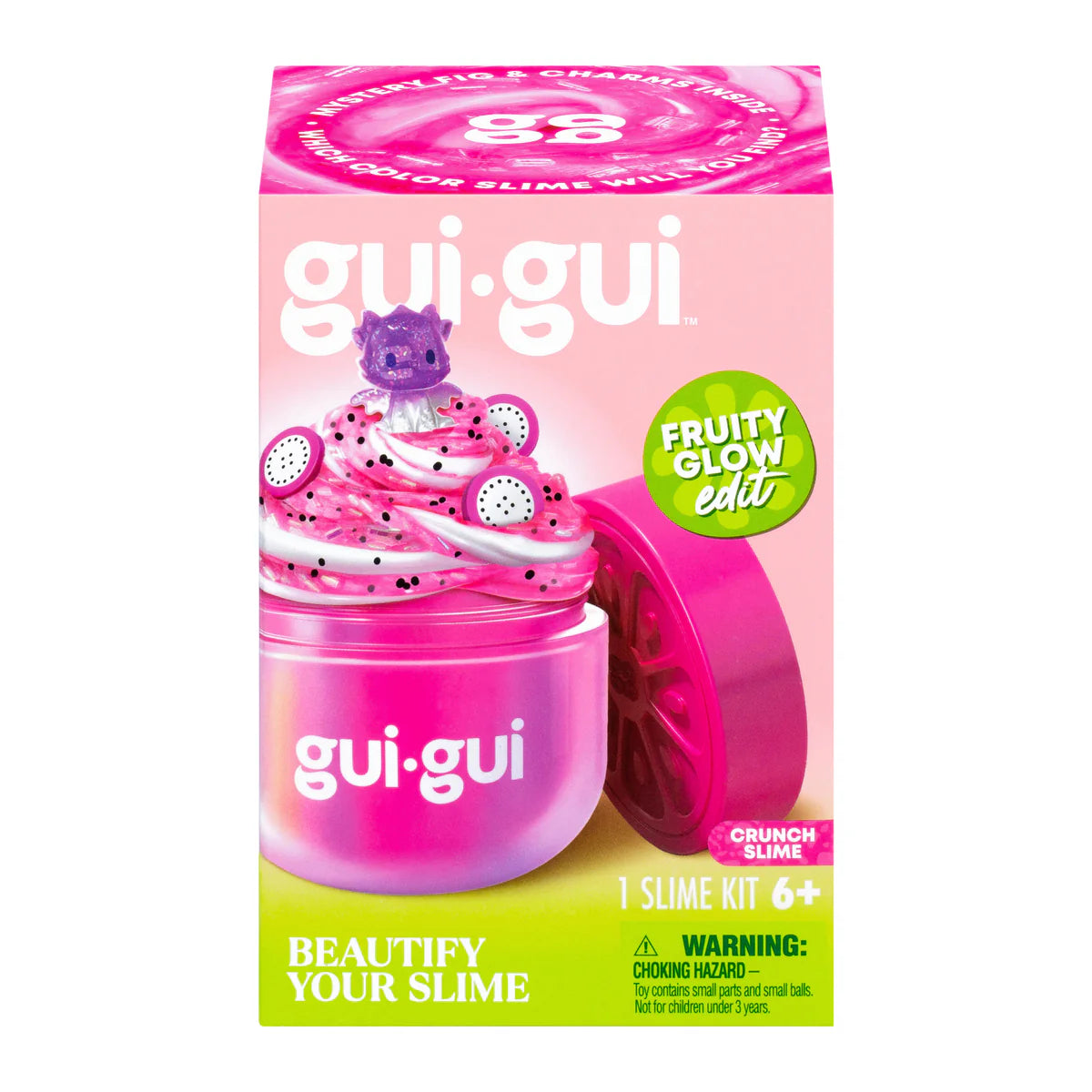 Gui Gui Beautify Your Slime Fruity Glow Assorted Colours
