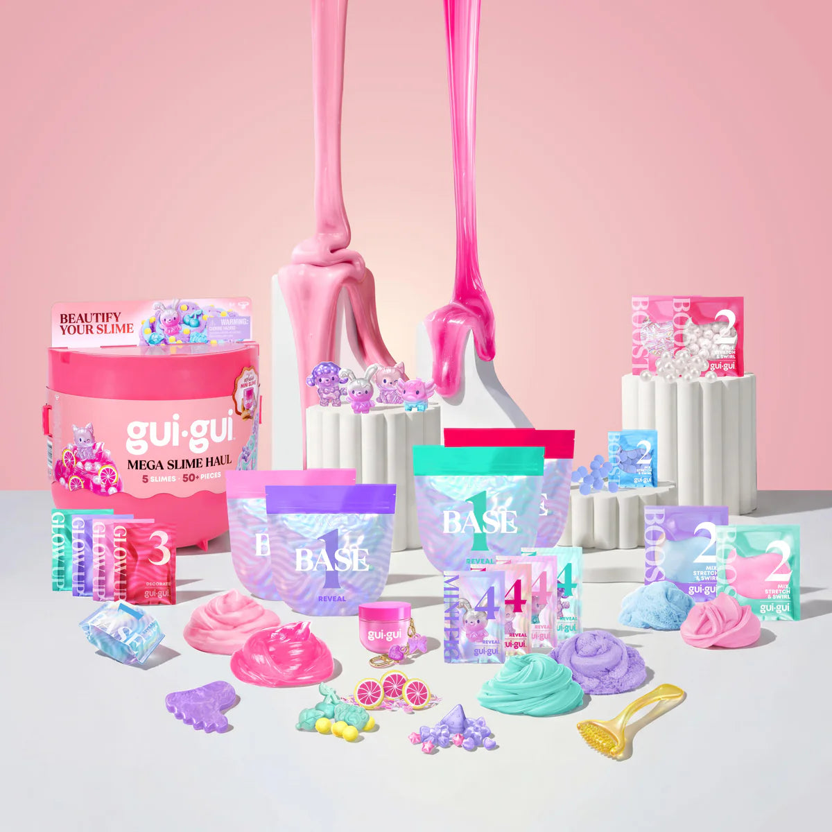 Gui Gui Beautify Your Slime Fruity Glow Mega Slime Haul