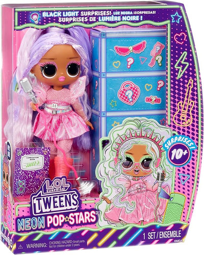 LOL Surprise! OMG Tweens Doll Neon Pop Stars Kitty K