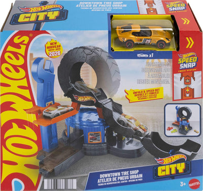 Hot Wheels Downtown Tyre Shop
