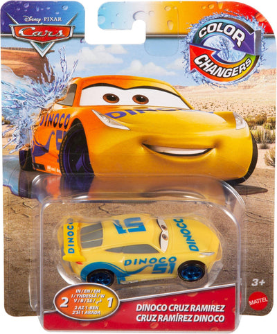 Disney Cars Colour Changers Die Cast Vehicle Dinoco Cruz Ramirez