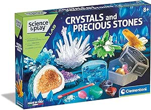Science And Play Lab Crystals And Precious Stone Creation Playset