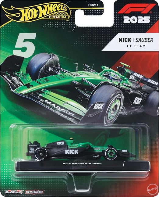 Hot Wheels Premium F1 Sauber Gabriel Bortoleto \ Totally Toys Ireland