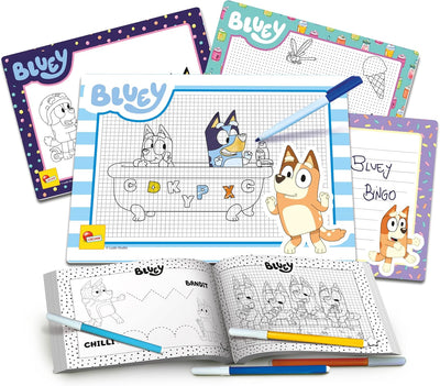 Bluey Drawing School Drawing And Colouring Set