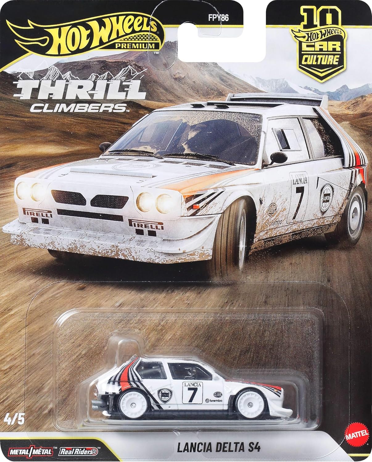 Hot Wheels Premium Car Culture Lancia Delta S4