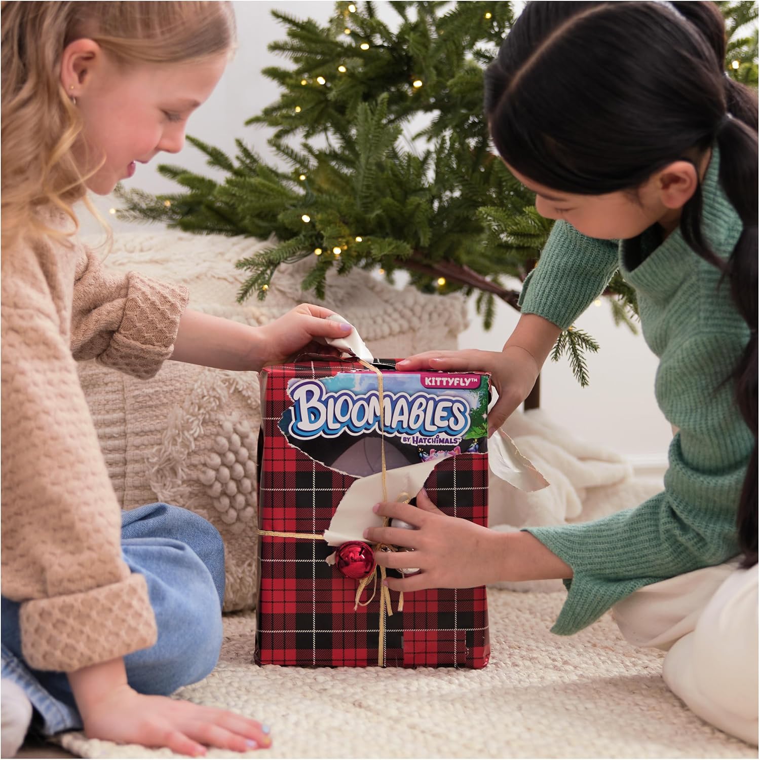 Hatchimals Bloomables Kittyfly Interactive Plush Pet Assortment