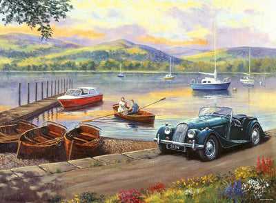Ravensburger Stop At The Lakes 500pc Jigsaw Puzzle