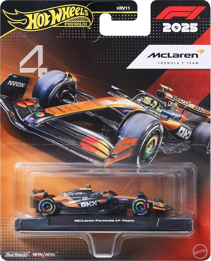 Hot Wheels Premium F1 McLaren Lando Norris | Totally Toys Ireland