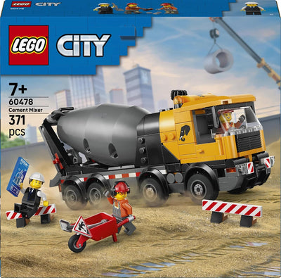 Lego City 60478 Cement Mixer truck