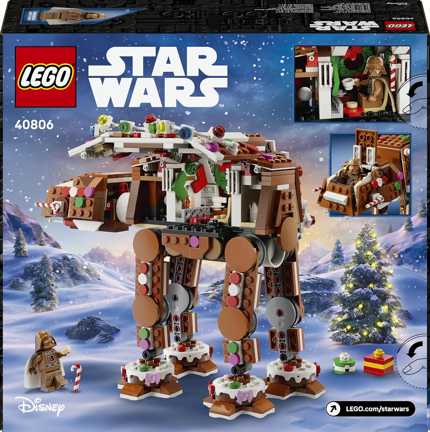 Lego Star Wars 40806 Gingerbread AT AT