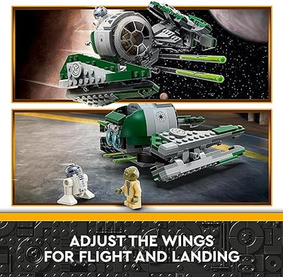 Lego Star Wars 75360 Yoda's Jedi Starfighter Set With R2 D2