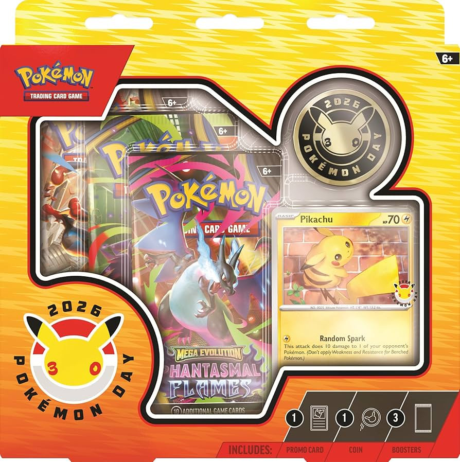 Pokemon TCG Pokemon Day 2026 30th Anniversary Collection Set
